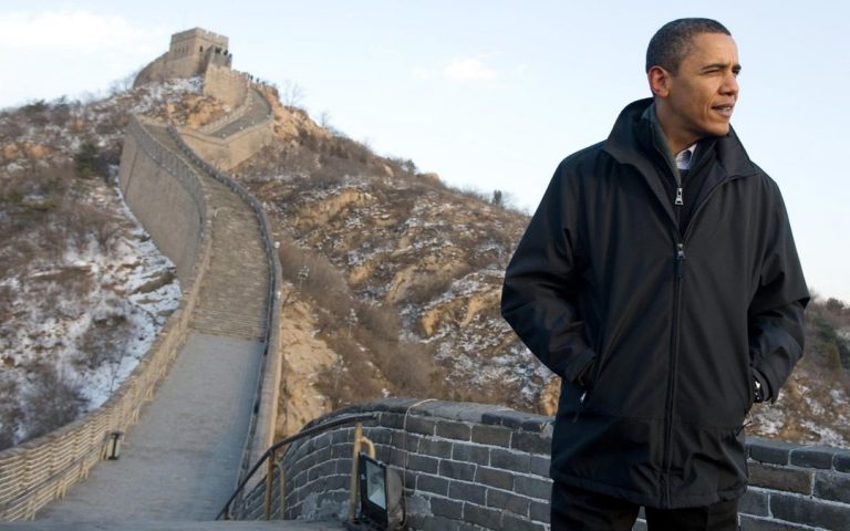 la muraille de chine obama